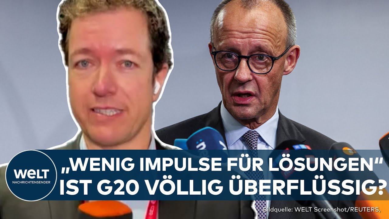 JOHANNESBURG: G20-Gipfel und die Friedenslösung für Ukraine! "Wenig Impulse!" - ist G20 überflüssig?