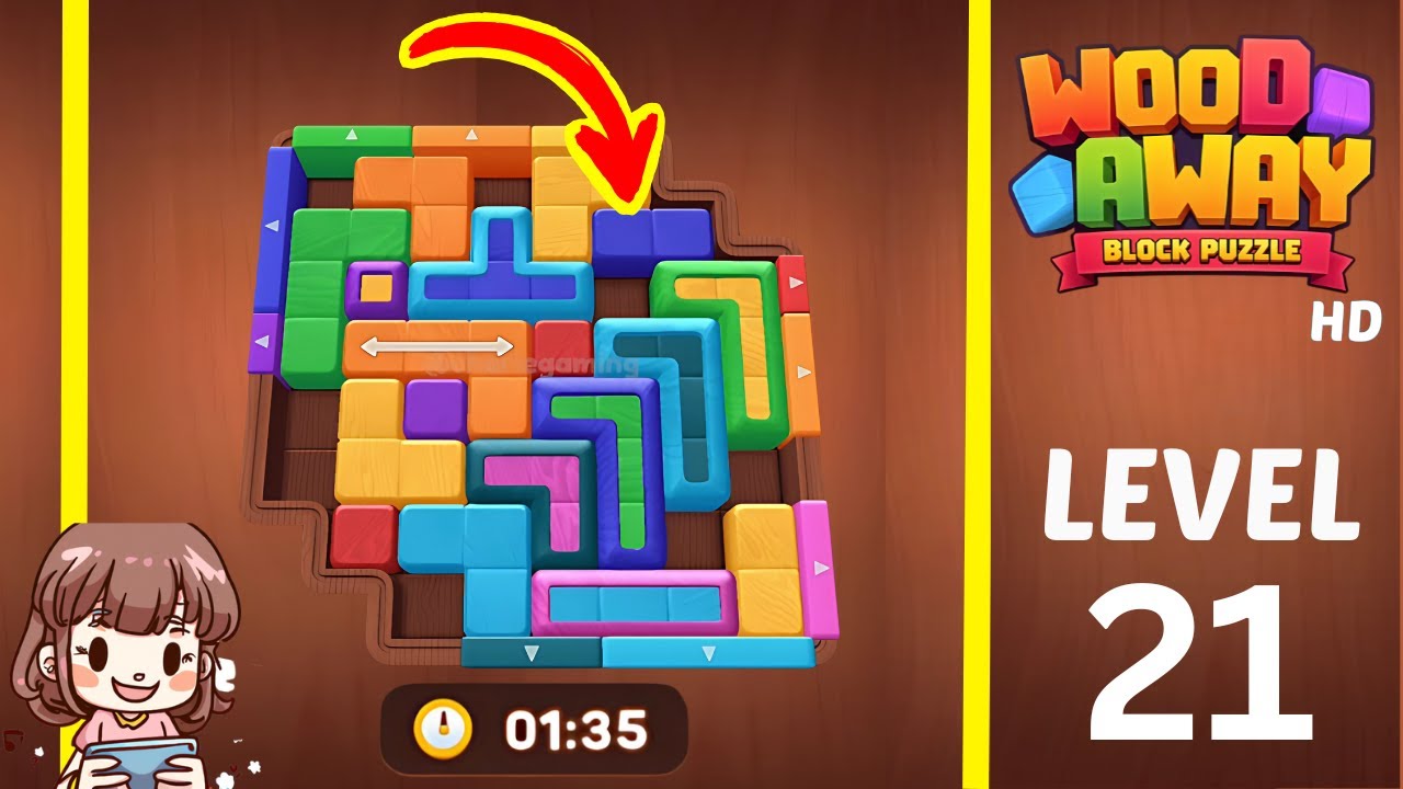 Wood Away level 21
