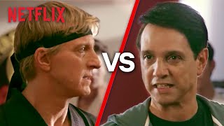 Daniel Vs. Johnny Debate: Who&#39;s The REAL Bad Guy? | Cobra Kai | Netflix
