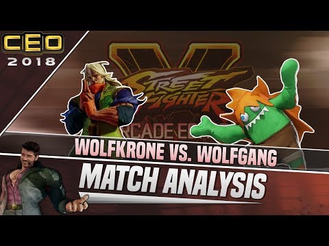 SFV AE Match Analysis: CEO 2018 - Wolfkrone vs. Wolfgang