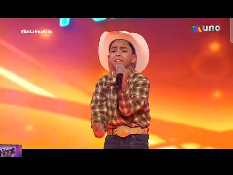 Audiciones a ciegas de la voz kids México - KEVIN AGUILAR