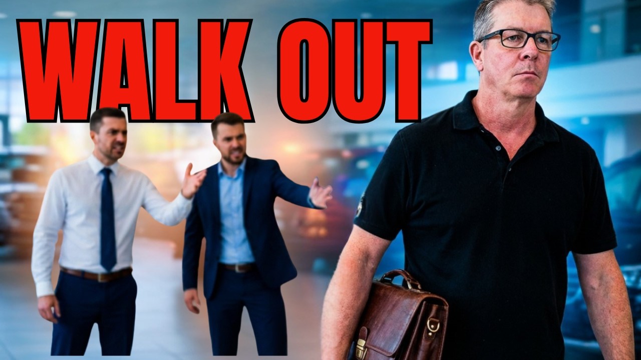 If Your Car DEALER Does this- WALK OUT!