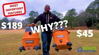 HOW TO CHOOSE A SHOP VAC | Features to Consider and Compare