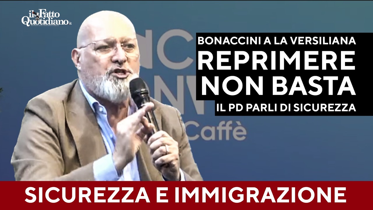 Bonaccini sulla sicurezza: “La repressione serve, ma da sola non risolve i problemi”