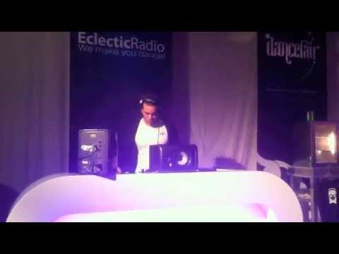 Georgio Star live at Dancefair, Jaarbeurs Utrecht, at the Eclectic Radio stand