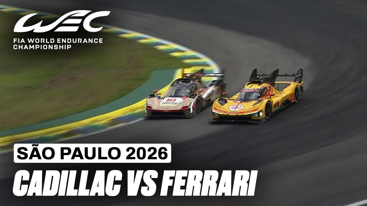 Cadillac vs Ferrari ERUPTS in Intense Hypercar Battle | Rolex 6 Hours of São Paulo 2026 | FIA WEC