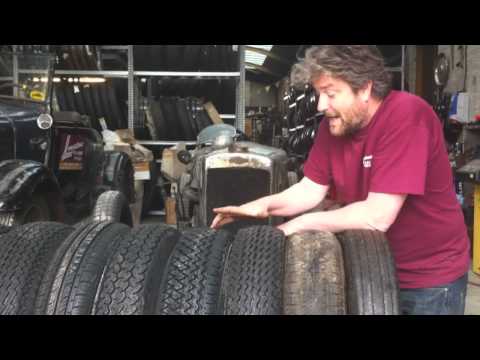 Daimler 2.5 V8 tyres