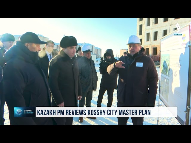 Kazakh PM reviews Kosshy city master plan