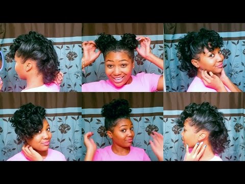 10 QUICK & EASY Hairstyles for RELAXED Hair!! Video