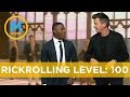 Rick Astley Himself Rick rolls Reporter On Live TV Your Morning