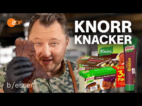 Fleischpulver Festival: Sebastian entlarvt Bratensauce von Knorr | Tricks der Lebensmittelindustrie
