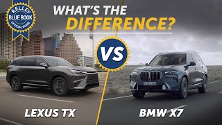 [KBB] 2025 렉서스 TX 대 2025 BMW X7 | 차이점은 무엇인가?