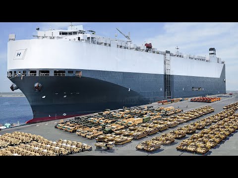 Inside US Crazy Logistics to Transport Billion $ Military Hardware By Sea