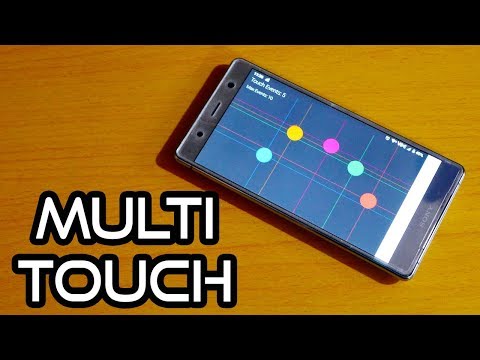 💡SONY XPERIA XZ2 Premium Tips🔨: Multi-Touch Test!📱[4K]