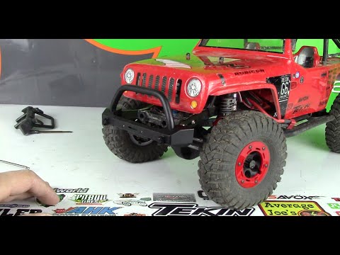 RC4WD ARB Stubby JK Bumper - Axial Racing SCX10 G6 "Red Devil Recon" Upgrade!