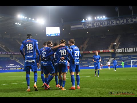⚽️13 - KRC Genk - Moeskroen: 4-1 - Game Highlights (22/11/2020)