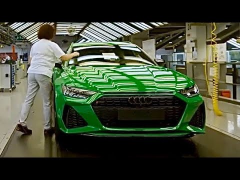 AUDI PRODUCTION line in GERMANY - Audi A6, Audi A7, RS6... (NECKARSULM site)
