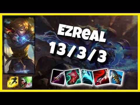 Ezreal vs Caitlyn EU Challenger BOT (13/3/3) - v11.4