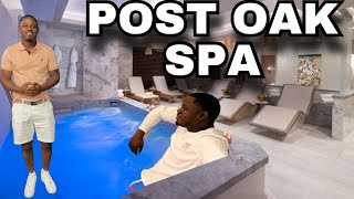 COME WITH WOOD 🪵 TO POST OAK SPA IN HOUSTON, TX FOR A SELF CARE DAY