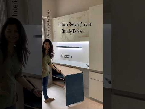 #study #tabledesignideas This Rs 3000/- fitting from Vagad ♥️It’s called Tornedo turn table fitting