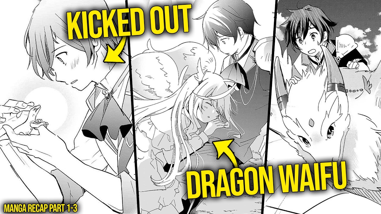 Kicked Out For Summoning Small Lizard, Lizard Transforms Into OP Divine Dragon Waifu | Manga Recaps