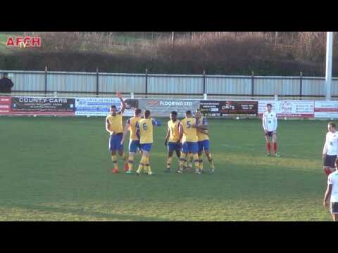 Witham Town 1 AFC Hornchurch 5 (14 Jan 17) - Second McKenzie goal