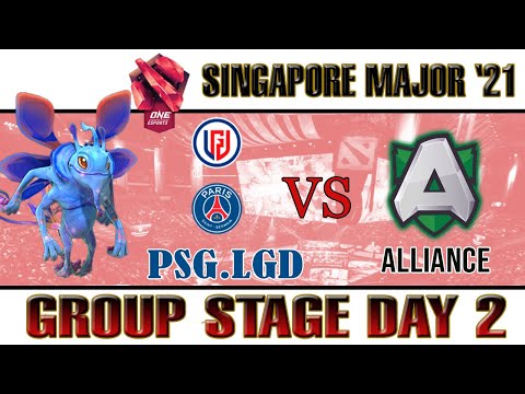PSG.LGD VS ALLIANCE - GROUP STAGE - SINGAPORE MAJOR DAY 4 DOTA 2HIGHLIGHTS