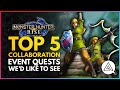 Monster Hunter Rise | Top 5 Collaboration Event Quests We'd Like to See!