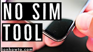 How to Remove SIM Card Without Tool