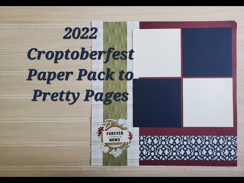 Croptoberfest 2022 Quick Paper Pack to Pretty Pages