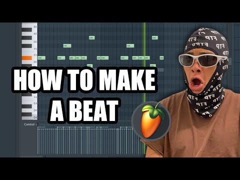 how to make a beat on FL STUDIO (Beginner)