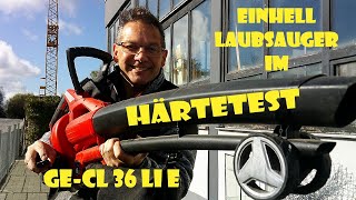 Einhell PXC Akku Laubsauger GE-CL 36 Li E im Einsatz  #einhellharry #einhell_ag