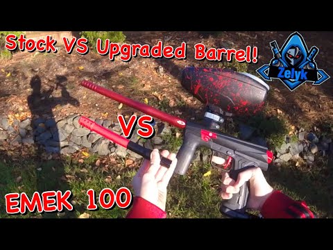 💯🔥EMEK 100 Stock Barrel VS Upgraded Barrel Shooting Comparison🔥💯