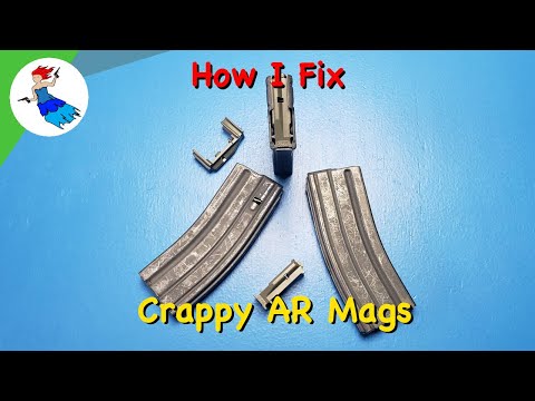 CHEAP AR15 MAGAZINE FIX // How I turn my worst 5.56 mags into some of my best magazines.