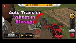 #Shorts Auto Wheet Transfer In Storage Farming Simulator 14 Gameplay