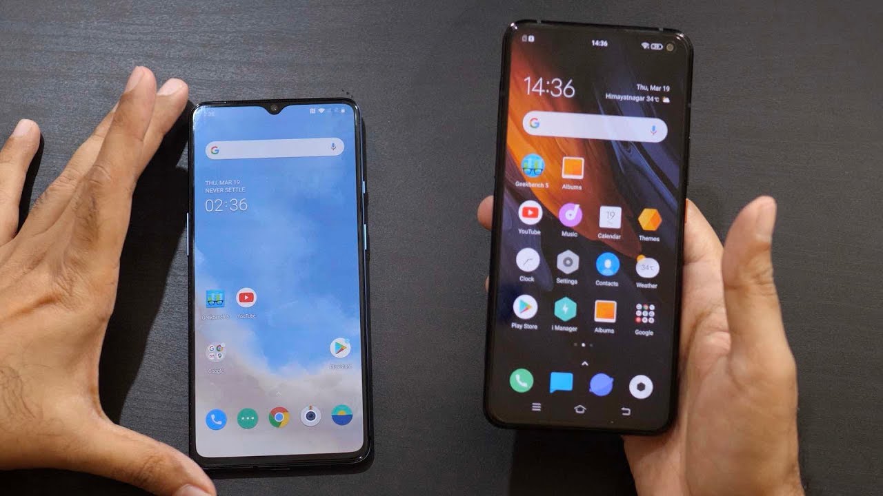 iQOO 3 vs OnePlus 7T Smartphone Practical Comparison