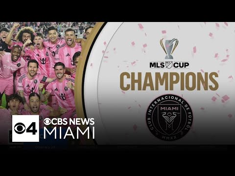 CBS Miami Streaming Special: Messi, Inter Miami win first-ever MLS Cup title