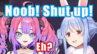 Pekora Gets Mad At Vivi For Being A Burden【Hololive】