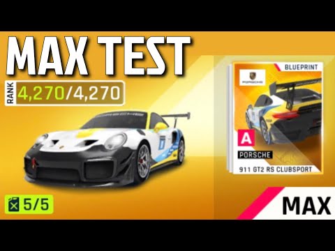 ASPHALT 9 - PORSCHE 911 GT2 RS - MAX TEST (VS TECHRULES)