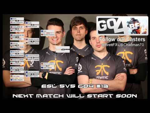 ESL Go4BF 5v5 CUP #13 PlanetKey Dynamics vs Fnatic