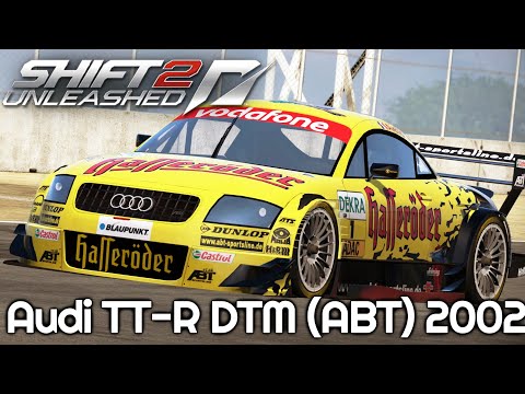Audi TT-R DTM (ABT Sportline) 2002 - Laguna Seca [NFS/Need for Speed: Shift 2 | Gameplay]