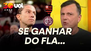 MAURO CEZAR: LANÚS SEMPRE CHEGA BEM EM DECISÕES, MAS É INFERIOR AO FLAMENGO!
