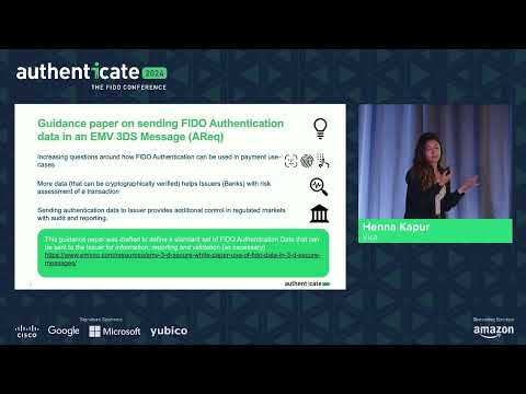 Use of FIDO Authentication Data in 3-D Secure Messages