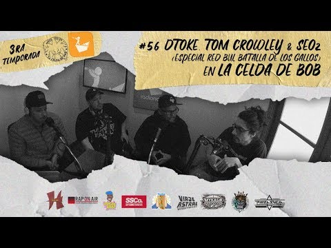 Entrevista a Dtoke, Tom Crowley & Seo2 en La Celda De Bob (Especial Batalla De Los Gallos)