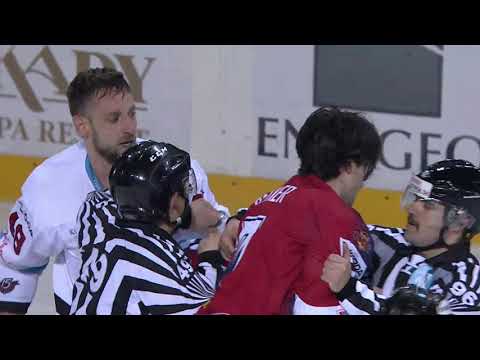 22.kolo BB-ZV 2.tretina /Faul Ďatelinka  - Bitka Ďatelinka vs. Betker