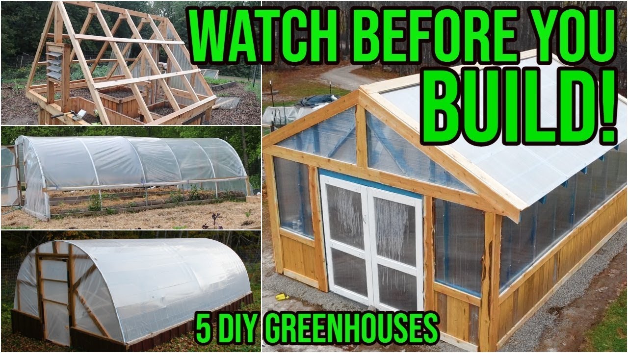 5 Greenhouse Designs We've Built (And What I'd Do Differently)