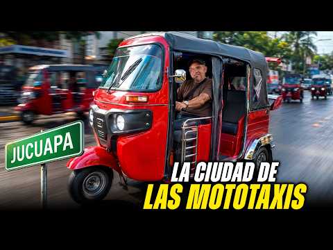 Así es la CIUDAD de Las MOTOTAXIS en EL SALVADOR 🇸🇻 | JUCUAPA USULUTAN