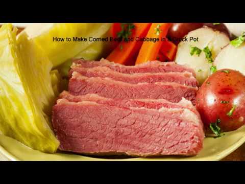How to Make Corned Beef and Cabbage in a Crock Pot