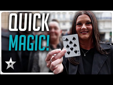 BGT Winner Performs The FASTEST Magic Trick in the World!