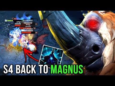 s4 Son of Magnus - Back to his Signature Hero - EPIC Game-winning 4-MAN RP - Dota 2 Gameplay
